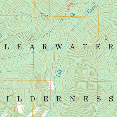 US Forest Service - Topo Bearhead Mountain, WA FSTopo Legacy digital map
