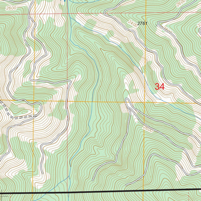 US Forest Service - Topo Bearhead Mountain, WA FSTopo Legacy digital map
