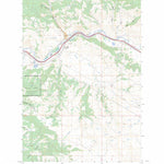 US Forest Service - Topo Bearmouth, MT FSTopo Legacy digital map