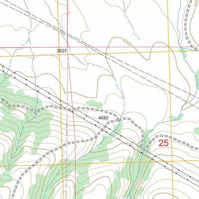 US Forest Service - Topo Bearmouth, MT FSTopo Legacy digital map
