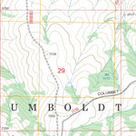 US Forest Service - Topo Bearpaw Mountain, NV - ID FSTopo Legacy digital map
