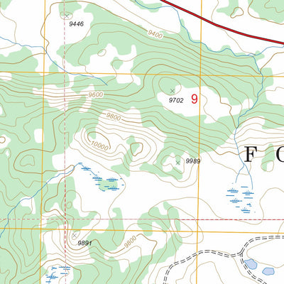 US Forest Service - Topo Beartooth Butte, WY - MT FSTopo Legacy digital map
