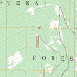 US Forest Service - Topo Beartrap Mountain, MT FSTopo Legacy digital map