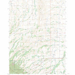 US Forest Service - Topo Beaver Creek Hills, WY FSTopo Legacy digital map