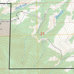 US Forest Service - Topo Beaver Creek Hills, WY FSTopo Legacy digital map