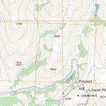 US Forest Service - Topo Beaver Creek, ID FSTopo Legacy digital map