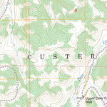 US Forest Service - Topo Beaver Creek School, MT FSTopo Legacy digital map