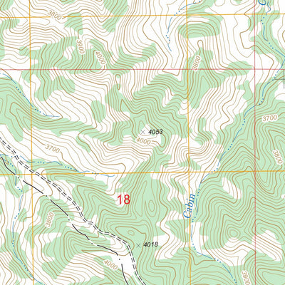 US Forest Service - Topo Beaver Creek School, MT FSTopo Legacy digital map