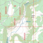 US Forest Service - Topo Beaver Mountain, CA - OR FSTopo Legacy digital map