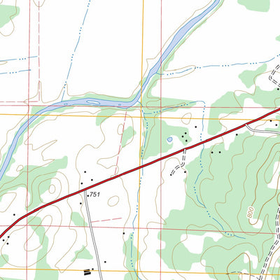 US Forest Service - Topo Beaverdale, GA - TN FSTopo Legacy digital map