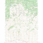 US Forest Service - Topo Beaverdam Creek, OR FSTopo Legacy digital map