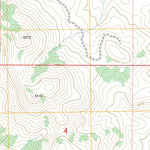 US Forest Service - Topo Beaverdam Creek, OR FSTopo Legacy digital map