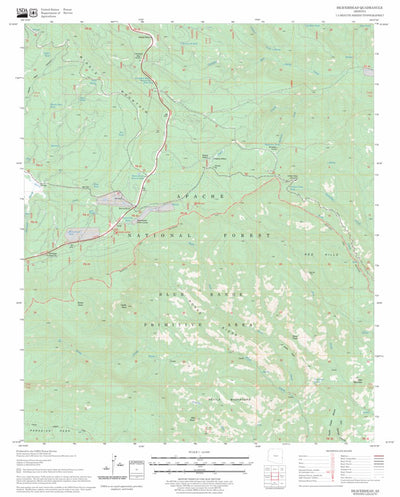 US Forest Service - Topo Beaverhead, AZ FSTopo Legacy digital map