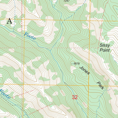US Forest Service - Topo Beaverhead, AZ FSTopo Legacy digital map