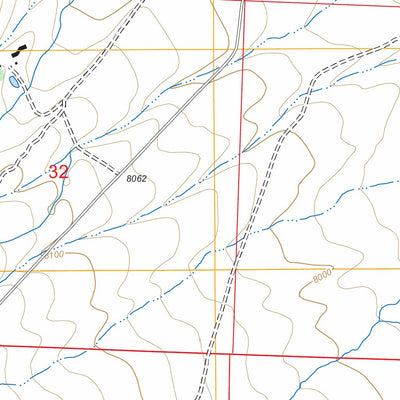 US Forest Service - Topo Beckwith Mountain, CO FSTopo Legacy digital map