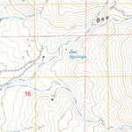 US Forest Service - Topo Bee Springs Canyon, CA FSTopo Legacy digital map