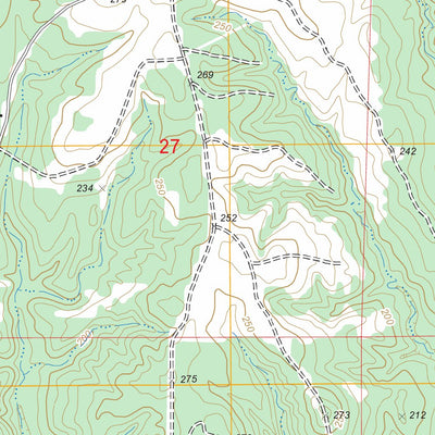 US Forest Service - Topo Beech Bayou, LA - TX FSTopo Legacy digital map