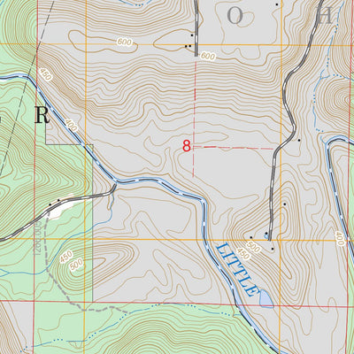 US Forest Service - Topo Beechwood, IN - KY FSTopo Legacy digital map