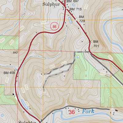 US Forest Service - Topo Beechwood, IN - KY FSTopo Legacy digital map
