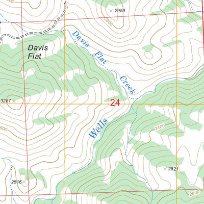 US Forest Service - Topo Beegum, CA FSTopo Legacy digital map
