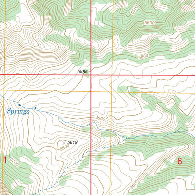 US Forest Service - Topo Beehive, MT FSTopo Legacy digital map