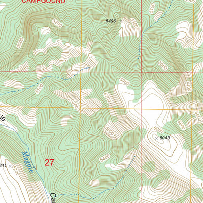 US Forest Service - Topo Beehive, MT FSTopo Legacy digital map