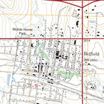 US Forest Service - Topo Belfield, ND FSTopo Legacy digital map