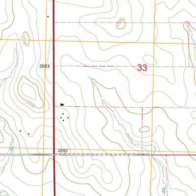 US Forest Service - Topo Belfield SW, ND FSTopo Legacy digital map