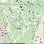 US Forest Service - Topo Belknap, MT FSTopo Legacy digital map