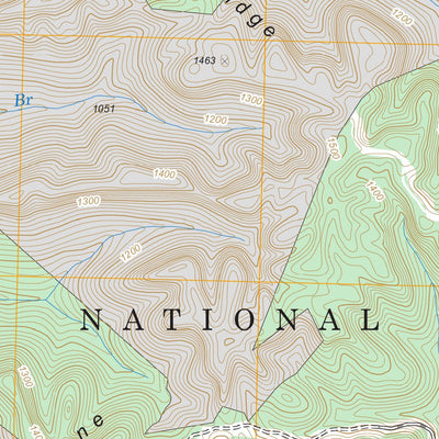 US Forest Service - Topo Bell Farm, KY FSTopo Legacy digital map