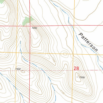 US Forest Service - Topo Bell Peak, NM FSTopo Legacy digital map