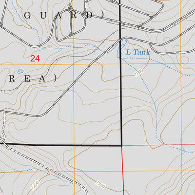 US Forest Service - Topo Bellemont, AZ FSTopo Legacy digital map
