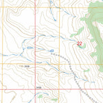 US Forest Service - Topo Belltower Butte, MT FSTopo Legacy digital map