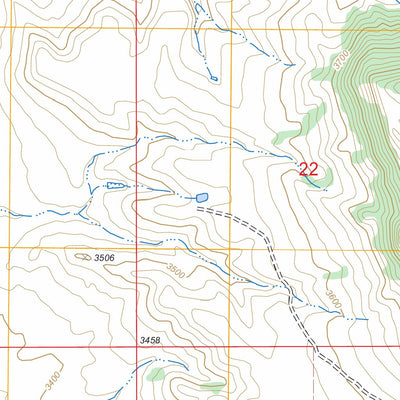 US Forest Service - Topo Belltower Butte, MT FSTopo Legacy digital map