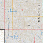US Forest Service - Topo Belltower, MT FSTopo Legacy digital map