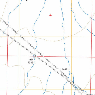 US Forest Service - Topo Belmont East, NV FSTopo Legacy digital map