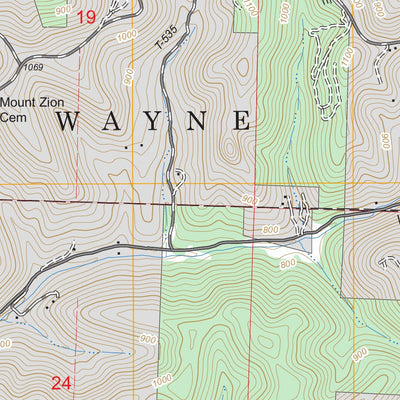 US Forest Service - Topo Belmont, WV - OH FSTopo Legacy digital map