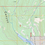 US Forest Service - Topo Belshazzar Mountain, WA FSTopo Legacy digital map