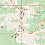US Forest Service - Topo Benchmark, MT FSTopo Legacy digital map