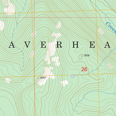 US Forest Service - Topo Bender Point, MT FSTopo Legacy digital map
