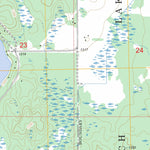 US Forest Service - Topo Benedict, MN FSTopo Legacy digital map