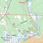 US Forest Service - Topo Benham Falls, OR FSTopo Legacy digital map