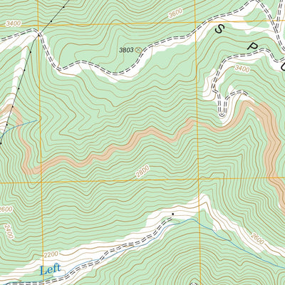US Forest Service - Topo Benham, KY - VA FSTopo Legacy digital map