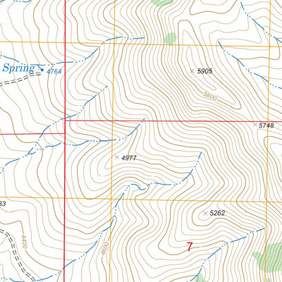 US Forest Service - Topo Bennett Mountain, ID FSTopo Legacy digital map