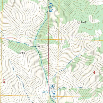 US Forest Service - Topo Bennett Mountain, ID FSTopo Legacy digital map