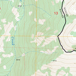 US Forest Service - Topo Benning Mountain, ID - MT FSTopo Legacy digital map