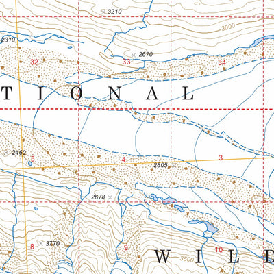 US Forest Service - Topo Bering Glacier D-8, AK FSTopo Legacy digital map