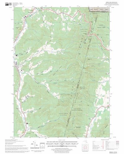 US Forest Service - Topo Berlin, NY - MA FSTopo Legacy digital map