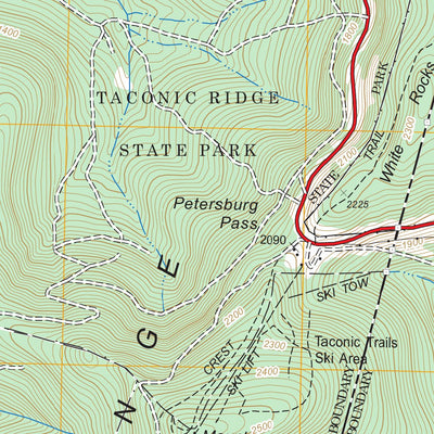 US Forest Service - Topo Berlin, NY - MA FSTopo Legacy digital map