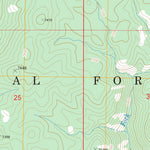 US Forest Service - Topo Bernard Mountain, ID FSTopo Legacy digital map